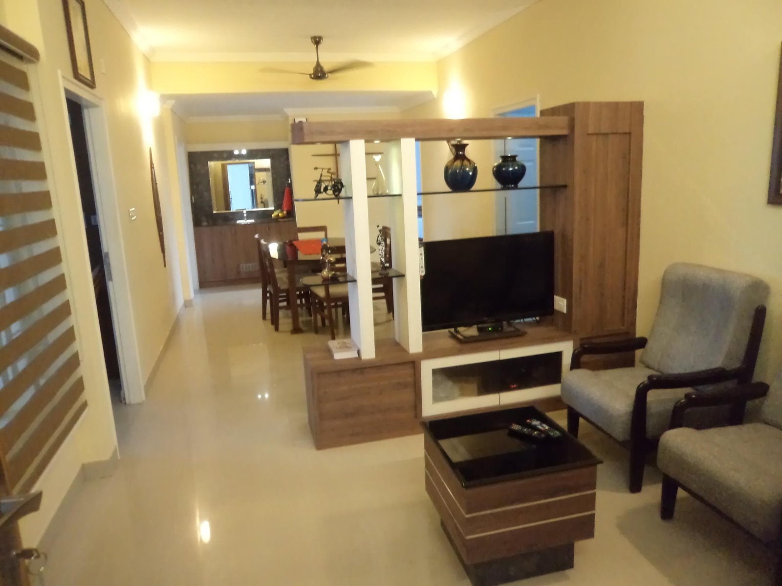 3 bedroom furnished flat for ome month rent in kottayam