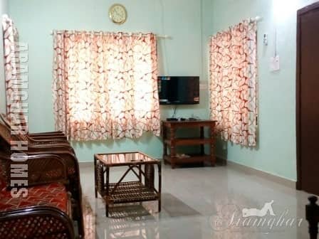 2 bedroom ac house for short stay in chingavanam, kottayam