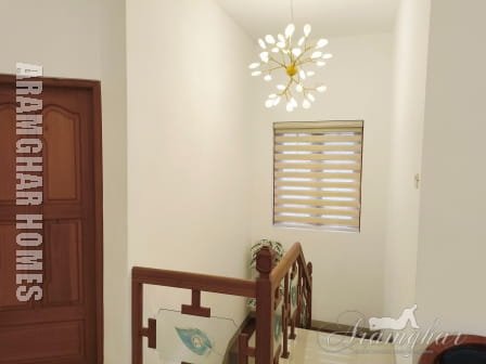 Comfortable living space in short term rental villa Thellakom