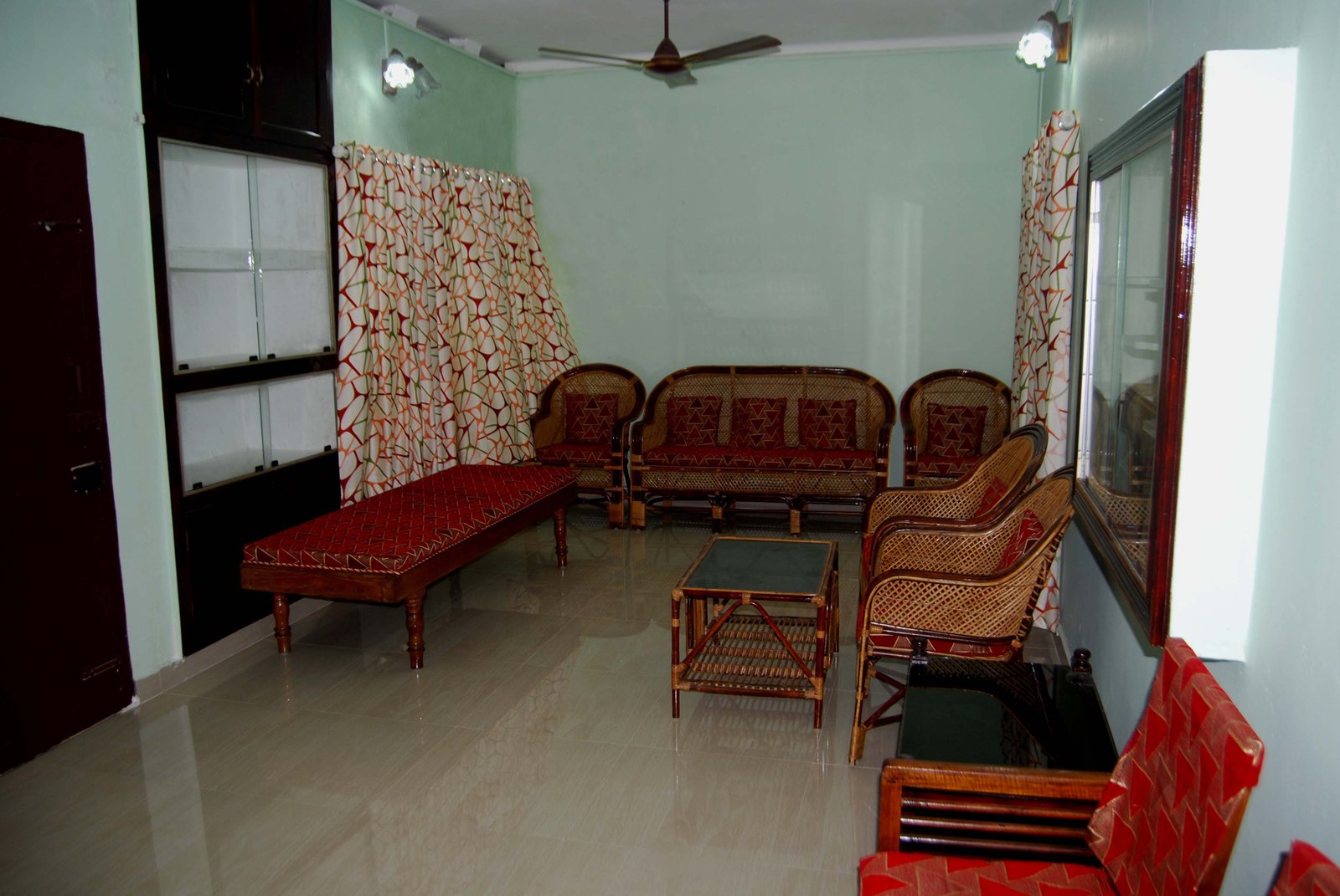 2 bedroom ac house for short stay in chingavanam, kottayam